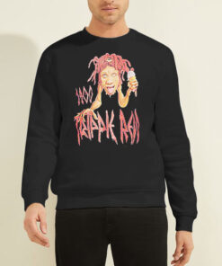 Sweatshirt Black Vintage Bootleg Trippie Redd