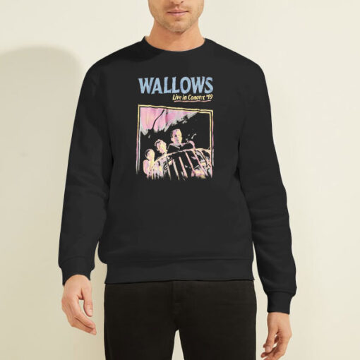 Sweatshirt Black Wallows Merch Life in Concert 2019