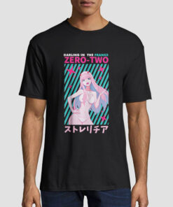 Zero Two 02 Henti Anime Shirt