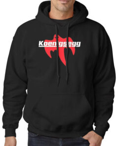 Koenigsegg Ghost Logo Shirt 5 Hoodie Black Koenigsegg Ghost Logo