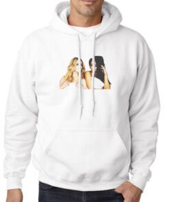 Hoodie White Alison X Emily Emison