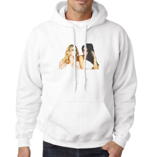 Hoodie White Alison X Emily Emison