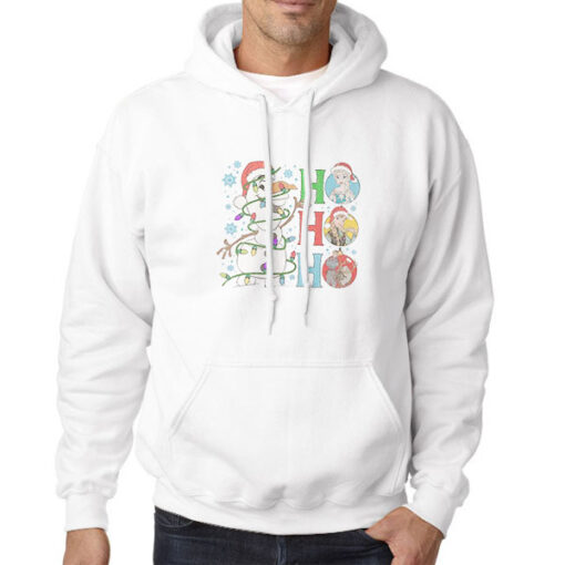 Hoodie White Hohoho Olaf the Snowman