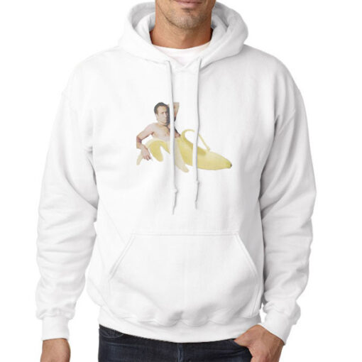 Parody Banana Nicholas Cage Hoodie