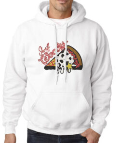 Hoodie White Sheriff Woody Pizza Slice