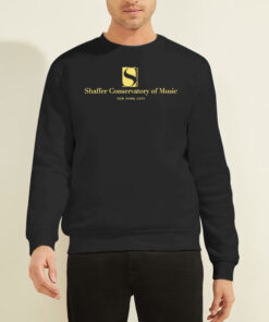 Sweatshirt Black Shaffer Conservatory of Music