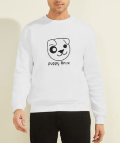 Funny Puppy Linux Sweater