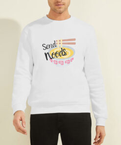 Graphic Ramen Send Noods Sweater