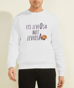 Sweatshirt White It's Not Leviosa Hermione Granger