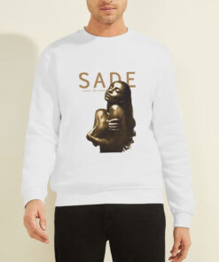Sweatshirt White Sade Love Deluxe Graphic Photo