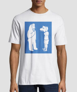 T shirt White Parody Mask Mac Miller Bear