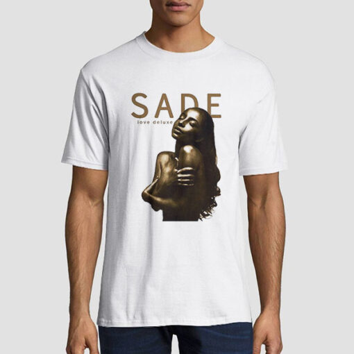 T shirt White Sade Love Deluxe Graphic Photo