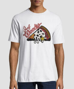 T shirt White Sheriff Woody Pizza Slice