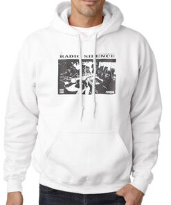 Rare Vintage Radio Silence Shirt 5 Hoodie White Rare Vintage Radio Silence
