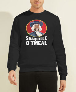 Sweatshirt Black O_neal Parody Funny Oats Shaq Oatmeal