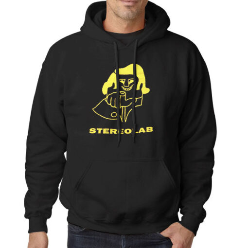 Hoodie Black Vintage 90s Stereolab