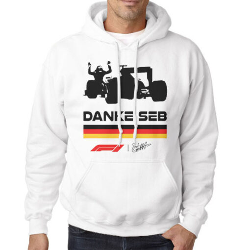 Hoodie White Danke Seb Signature Formula