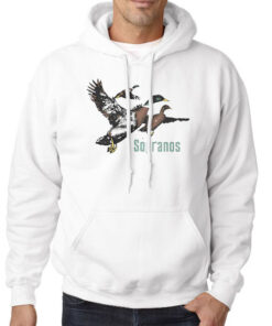 Hoodie White Ducks the Tony Soprano Depressed