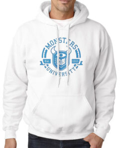 Hoodie White Monsters University