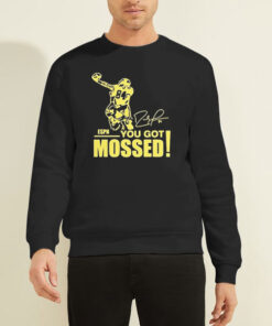 Sweatshirt Black Legend Randy Moss Football You Got Mossed