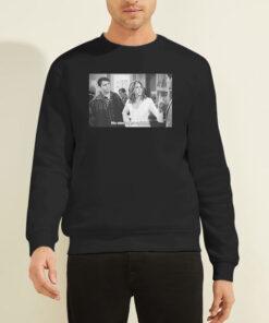 Sweatshirt Black Rachel Green No Uterus No Opinion Quotes