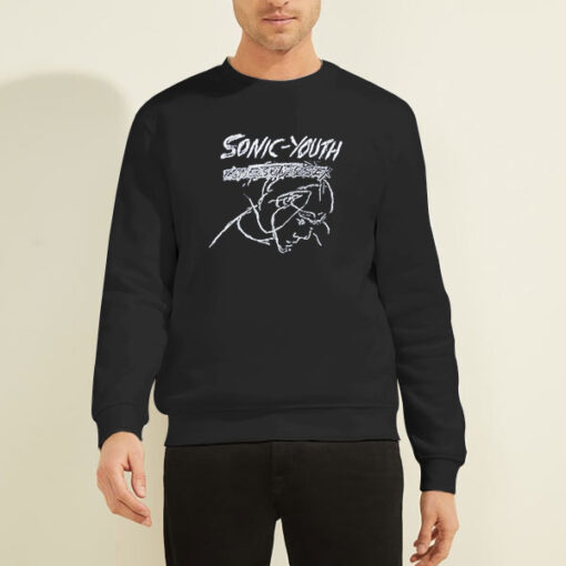 Sweatshirt Black Vintage Sonic Youth Confusion Sex Sonic Sexing