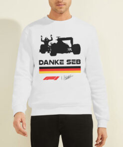 Sweatshirt White Danke Seb Signature Formula