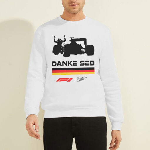 Sweatshirt White Danke Seb Signature Formula