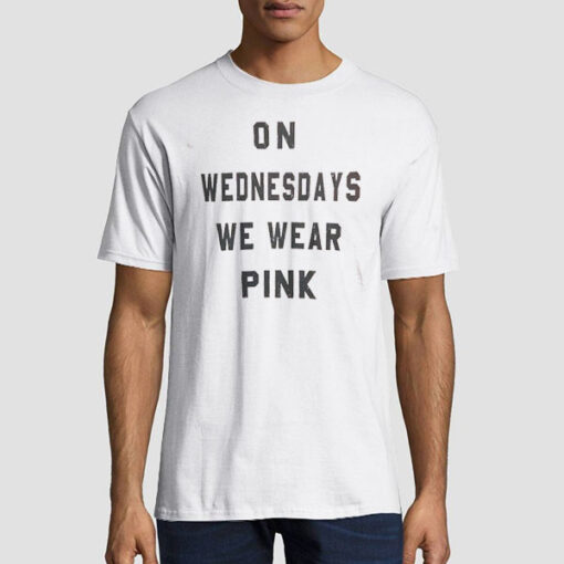 On Wednesdays we wear pink Tank top