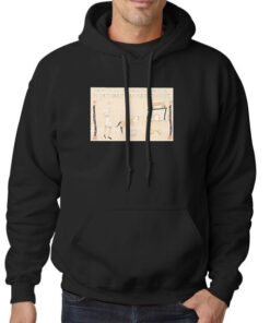 Hoodie Black In Pateram Caninam Impulit