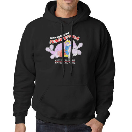 Hoodie Black Mystery Flesh Pit National Park