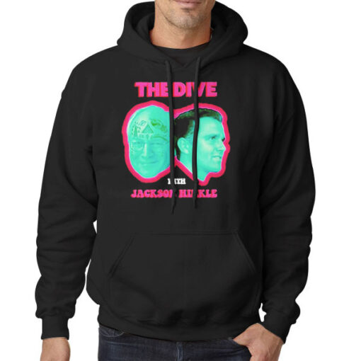 Hoodie Black The Dive With Jackson Hinkle