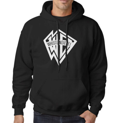 Hoodie Black Whistlindiesel Merch Classic Logo