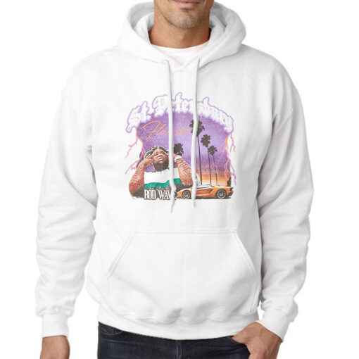 Hoodie White St. Petersburg Rod Wave