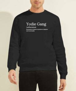 Sweatshirt Black Funny Definition Fulcrum Yodie Gang