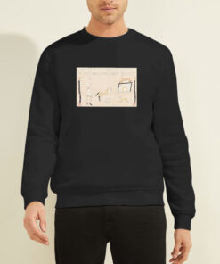 Sweatshirt Black In Pateram Caninam Impulit