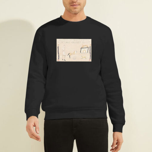 Sweatshirt Black In Pateram Caninam Impulit