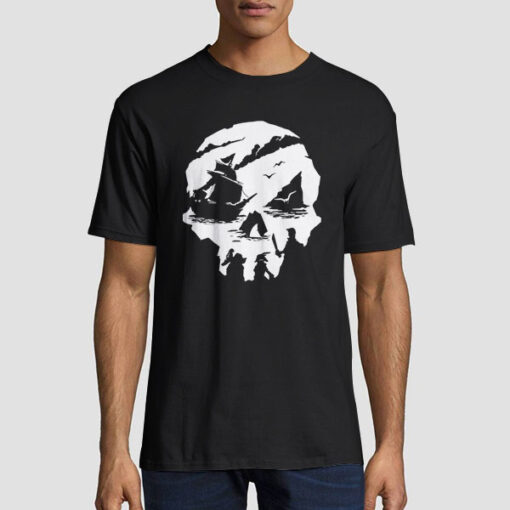 Sea of Thieves Merch Skull T Shirt