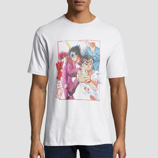 Characters Graphic Yu Yu Hakusho Shirt