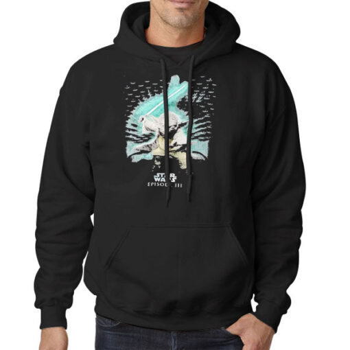 Hoodie Black Episode 3 Vintage Star Wars