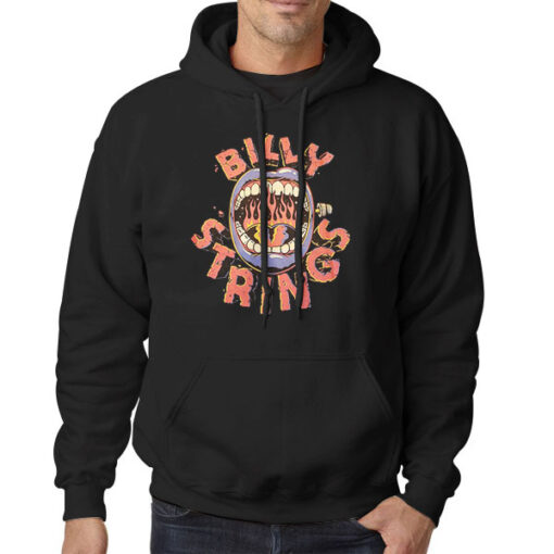 Hoodie Black Fire Tongue Billy Strings