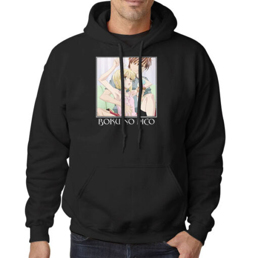 Hoodie Black Funny Romance Anime Boku No Pico
