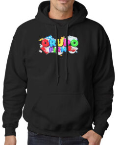 Hoodie Black Grupo Firme Logo Color