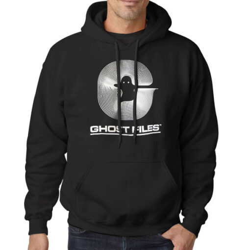 Hoodie Black Inspired Ghost Files Merch