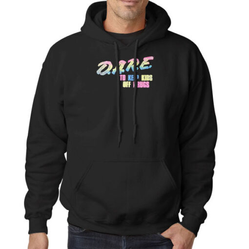 Hoodie Black Inspired Multi Color Vintage Dare