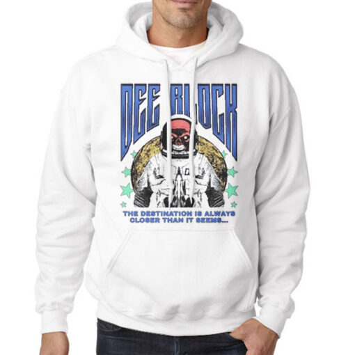 Hoodie White Duke Dennis Merch Always Closer