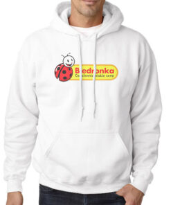 Funny Biedronka Logo Shirt 7 Hoodie White Funny Biedronka Logo