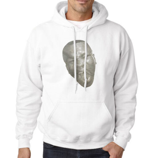 Hoodie White Funny Photo Mike Tyson