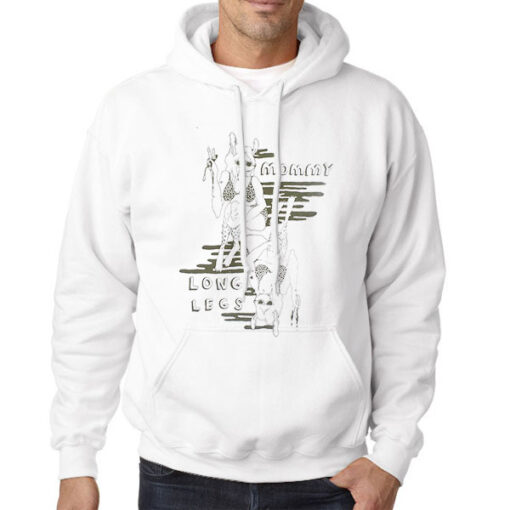 Hoodie White Mommy Long Legs Merch Funny Summer