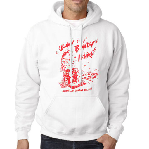 Hoodie White Ted Bundy Electric Chair Execution